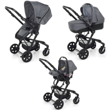 Passeggino Trio Foppapedretti Up3 collezione 2023 Titanio