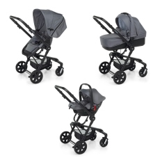 Passeggino Trio Foppapedretti Up3 collezione 2025 Titanio