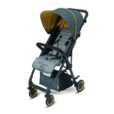Passeggino Ultraleggero Giordani Manhattan 2.0 collezione 2024 Winnie the Pooh Giallo e Grigio