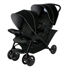 Passeggino Gemellare Graco Stadium Duo collezione 2025 Black Grey