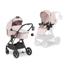 Passeggino Duo Hauck Vision X Set collezione 2023 Melange Beige