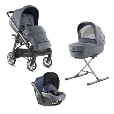 Passeggino Trio Inglesina Aptica System Quattro Cab collezione 2020 Niagara Blue