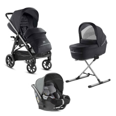 Passeggino Trio Inglesina Aptica System Quattro Darwin collezione 2020 Mystic Black