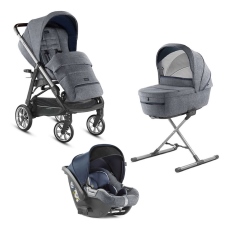 Passeggino Trio Inglesina Aptica System Quattro Darwin collezione 2020 Niagara Blue