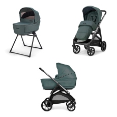 Passeggino Duo Inglesina Aptica System Duo collezione 2025 Emerald Green
