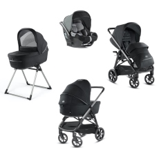 Passeggino Trio Inglesina Aptica System Quattro Cab collezione 2021 Mystic Black