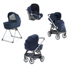 Passeggino Trio Inglesina Aptica System Quattro Cab collezione 2021 Portland Blue