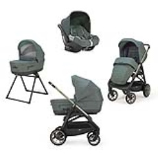 Passeggino Trio Inglesina Aptica System Quattro Cab collezione 2022 Neptune Greyish