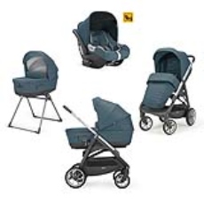 Passeggino Trio Inglesina Aptica System Quattro Darwin collezione 2022 Vancouver Blue
