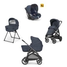 Passeggino Trio Inglesina Aptica System Quattro Darwin collezione 2023 Resort Blue