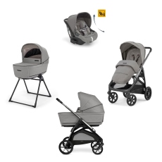 Passeggino Trio Inglesina Aptica System Quattro Darwin Recline collezione 2025 Platinum Grey