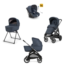 Passeggino Trio Inglesina Aptica System Quattro Darwin Recline collezione 2025 Resort Blue