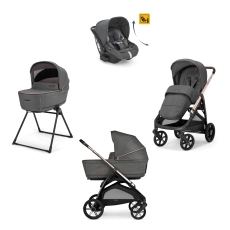 Passeggino Trio Inglesina Aptica System Quattro Darwin Recline collezione 2025 Velvet Grey