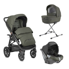 Passeggino Trio Inglesina Aptica XT System Quattro Darwin collezione 2020 Sequoia Green