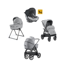 Passeggino Trio Inglesina Aptica XT System Quattro Darwin collezione 2021 Horizon Grey