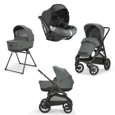 Passeggino Trio Inglesina Aptica XT System Quattro Darwin collezione 2023 Taiga Green