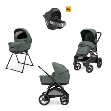 Passeggino Trio Inglesina Aptica XT System Quattro Darwin collezione 2025 Taiga Green