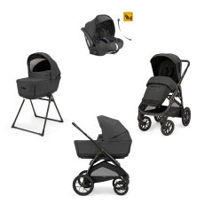 Passeggino Trio Inglesina Aptica XT System Quattro Darwin Recline collezione 2025 Magnet Grey