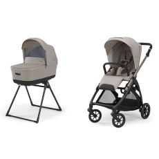 Passeggino Duo Inglesina Electa System Duo collezione 2025 Battery Beige
