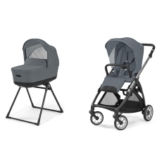 Passeggino Duo Inglesina Electa System Duo collezione 2025 Union Grey