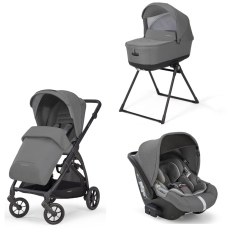 Passeggino Trio Inglesina Electa System Quattro Cab collezione 2021 Chelsea Grey
