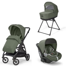 Passeggino Trio Inglesina Electa System Quattro Cab collezione 2022 Tribeca Green