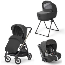 Passeggino Trio Inglesina Electa System Quattro Cab collezione 2022 Upper Black
