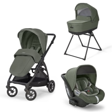 Passeggino Trio Inglesina Electa System Quattro Cab collezione 2023 Tribeca Green