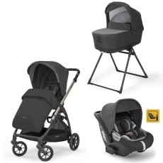 Passeggino Trio Inglesina Electa System Quattro Darwin collezione 2022 Upper Black