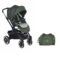 Passeggino Quattro Ruote Jan Crosslight collezione 2021 Forest Green