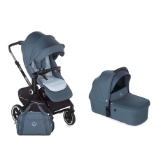 Passeggino Duo Jan Duo Crosslight con navicella Sweet collezione 2025 Seal
