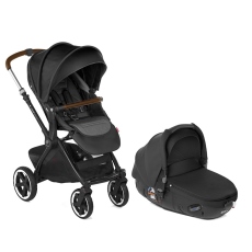 Passeggino Duo Jan Duo Crosslight Matrix Light 2 collezione 2022 Cold Black