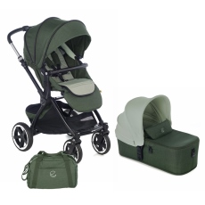 Passeggino Duo Jan Duo Crosslight Micro collezione 2021 Forest Green