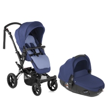 Passeggino Duo Jan Duo Crosswalk R Matrix Light 2 collezione 2022 Lazuli Blue