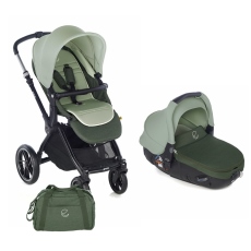 Passeggino Duo Jan Duo Kawai Matrix Light 2 collezione 2021 Forest Green