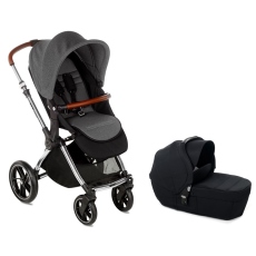 Passeggino Duo Jan Duo Kawai Transporter Plus collezione 2020 Jet Black