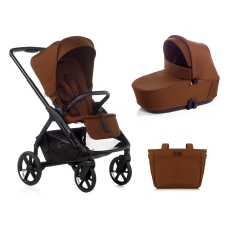 Passeggino Duo Jan Duo Keep con navicella Sleep collezione 2025 Argile