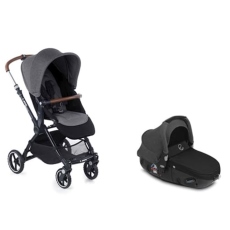 Passeggino Duo Jan Duo Kendo Matrix Light 2 collezione 2019 Jet Black