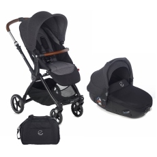 Passeggino Duo Jan Duo Kendo Matrix Light 2 collezione 2021 Cold Black