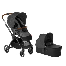 Passeggino Duo Jan Duo Kendo Micro BB collezione 2022 Cold Black