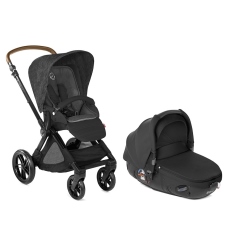 Passeggino Duo Jan Duo Muum Matrix Light 2 collezione 2022 Cold Black