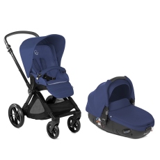 Passeggino Duo Jan Duo Muum Matrix Light 2 collezione 2022 Lazuli Blue