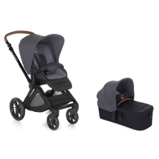 Passeggino Duo Jan Duo Muum Micro collezione 2019 Jet Black