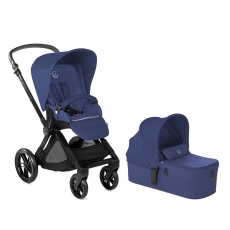 Passeggino Duo Jan Duo Muum Micro BB collezione 2022 Lazuli Blue