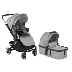 Passeggino Duo Jan Duo Newel Micro Pro collezione 2022 Dim Grey