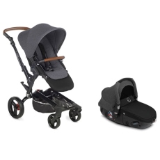 Passeggino Duo Jan Duo Rider Matrix Light 2 collezione 2019 Jet Black