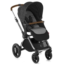 Passeggino Quattro Ruote Jan Kawai collezione 2022 Cold Black