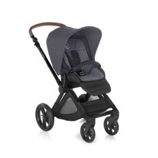 Passeggino Quattro Ruote Jan Muum collezione 2019 Jet Black