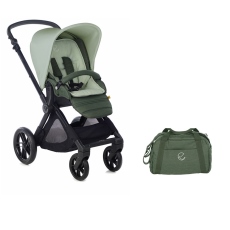 Passeggino Quattro Ruote Jan Muum collezione 2021 Forest Green