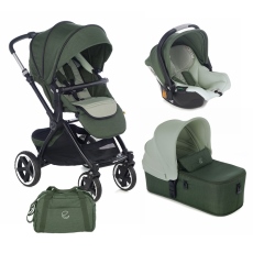 Passeggino Trio Jan Trio Crosslight Micro Koos iSize R1 collezione 2021 Forest Green